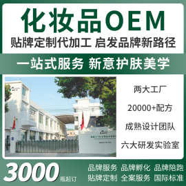 定制OEM面膜面霜精华化妆品代工眼霜眼膜洗护护肤品ODM贴牌代加工