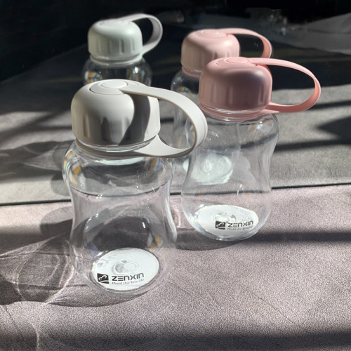 Mini water cup plastic cup cute children small transparent small outdoor portable cup female student water cup