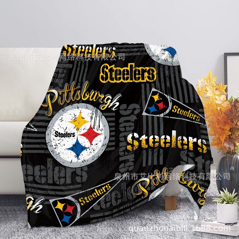 布法羅BillsNFLチームのロゴプリント自動車毛布を代理して、駅でサンゴの絨毯を販売します。|undefined