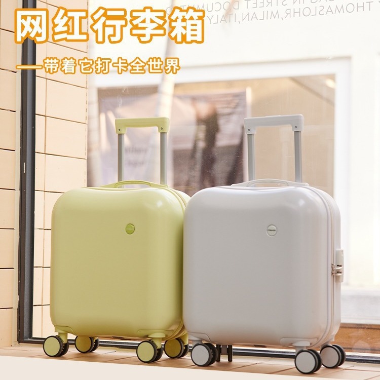 Women's 18-inch small lightweight luggage case universal wheel trolley case mini children's password case