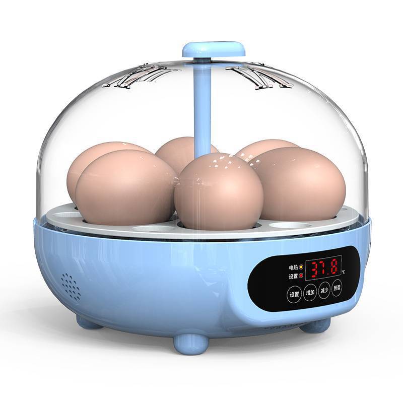 Mini incubadora de huevos, incubadora inteligente pequeña, incubadora automática doméstica para pollos, huevos de pájaros, patos, huevos de incubación