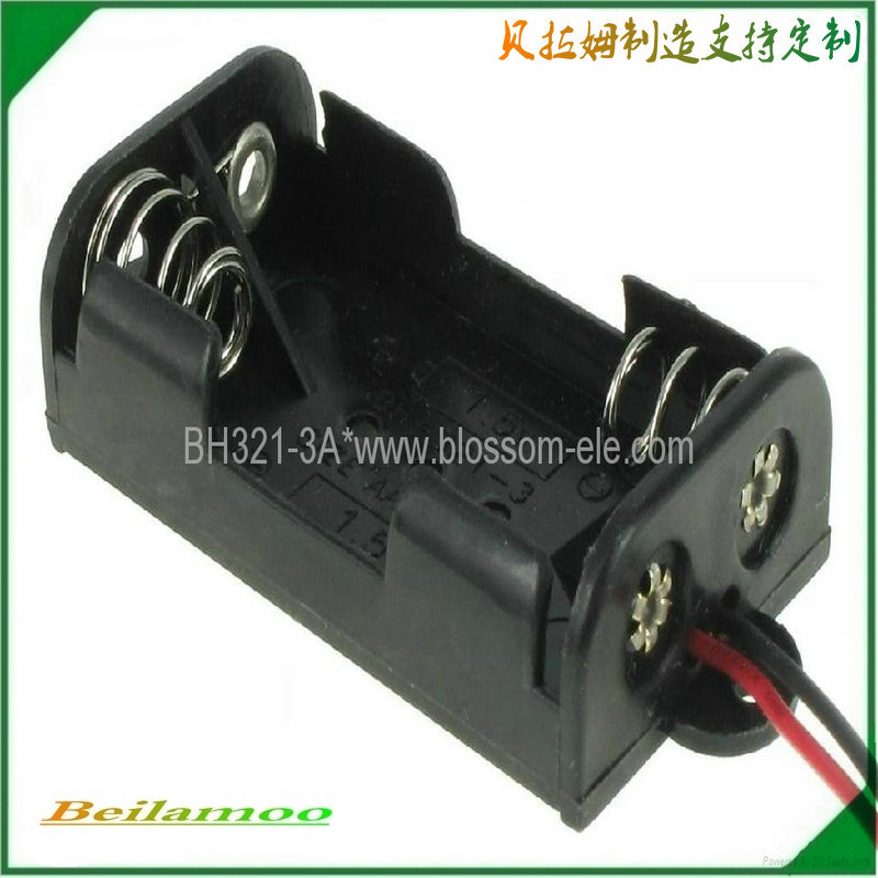 5号两节带耳朵电池盒  五号两节带耳朵电池盒