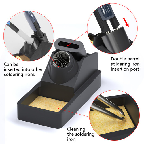 T12 high-power mobile phone repair tweezers soldering station patch capacitor resistance repair constant temperature soldering station STM32 chip
