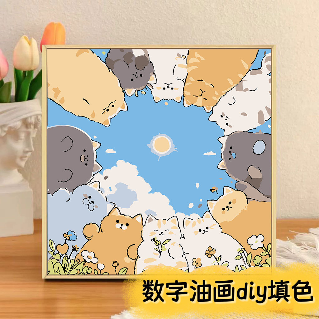 LA232 / 20*20cm背板+颜料+画笔