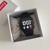 Fashionable design waterproof brand high quality digital watch, simple and elegant design, wholesale