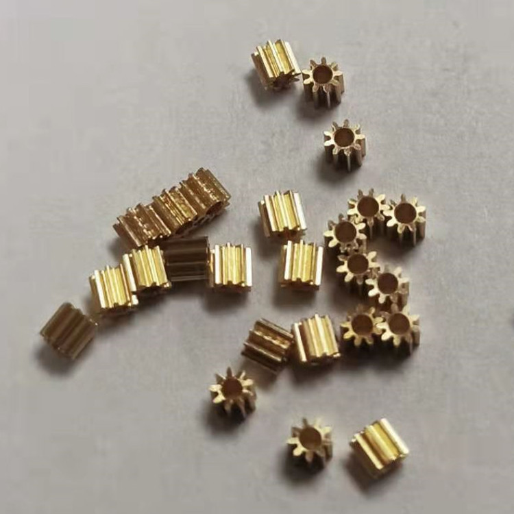 専門加工0.1-0.5モジュール金属歯車モータ歯車小モジュール歯車加工は図通りに加工できる|undefined