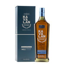 KAVALAN 洋酒 金车噶玛兰珍选2号单一麦芽威士忌 700ml 英国进口