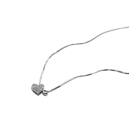 Xiaohongshu Style Heart Necklace Unique Design High-End Clavicle Chain for Women  New Arrival Direct Factory Sales