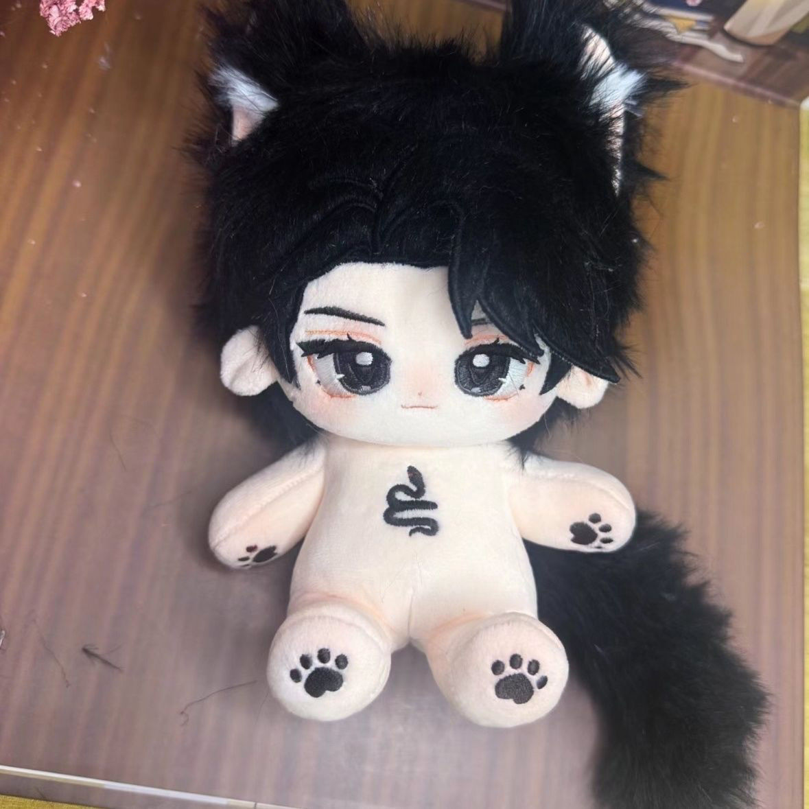 Authentic original Joy of Life Li Chengze 20cm cotton doll merchandise, fan art, 20cm birthday gift for girls.