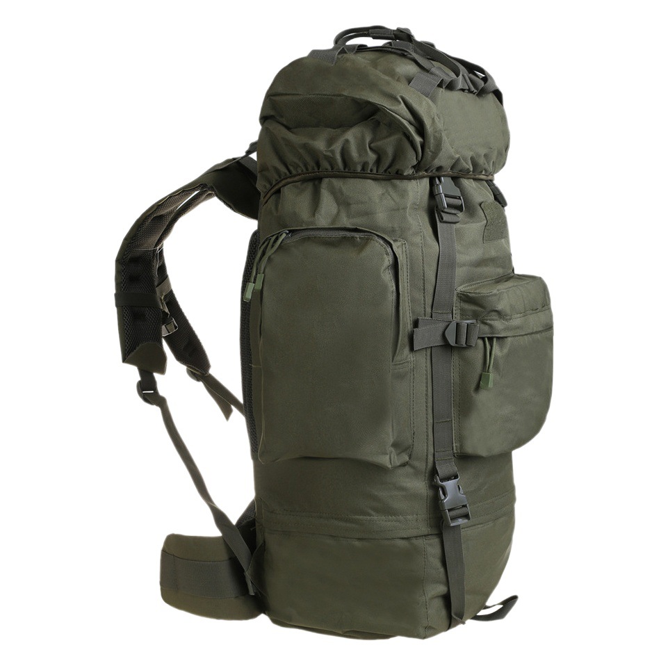 Mochila táctica de gran capacidad de 100L para comercio exterior, mochila ligera con marco de aluminio para deportes al aire libre, montañismo, ciclismo y viajes