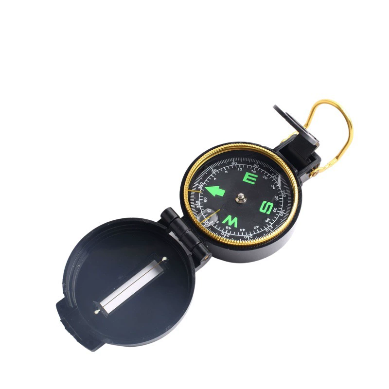 Factory Direct ZC45-1 Многофункциональный американский компас, американский пластиковый указатель для выживания на открытом воздухе