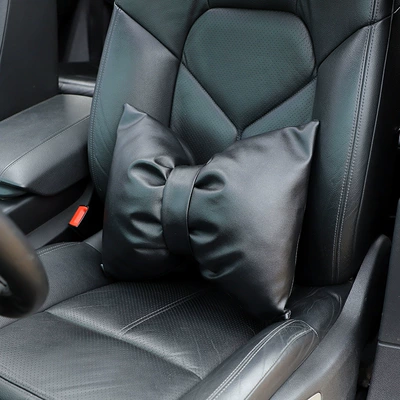 Seasons General Motors Headrest Neck: Headrest - leather-waist-black