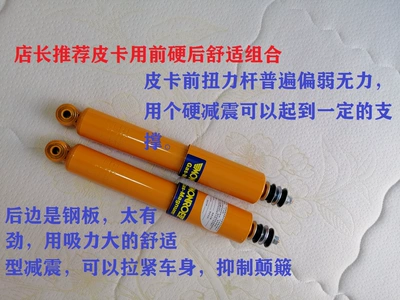Front and Rear Shock Absorbers, damping system