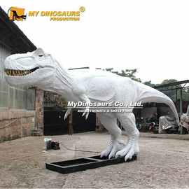 大型仿真活体电动恐龙模型 白色霸王龙 主题公园科普教具展览道具
