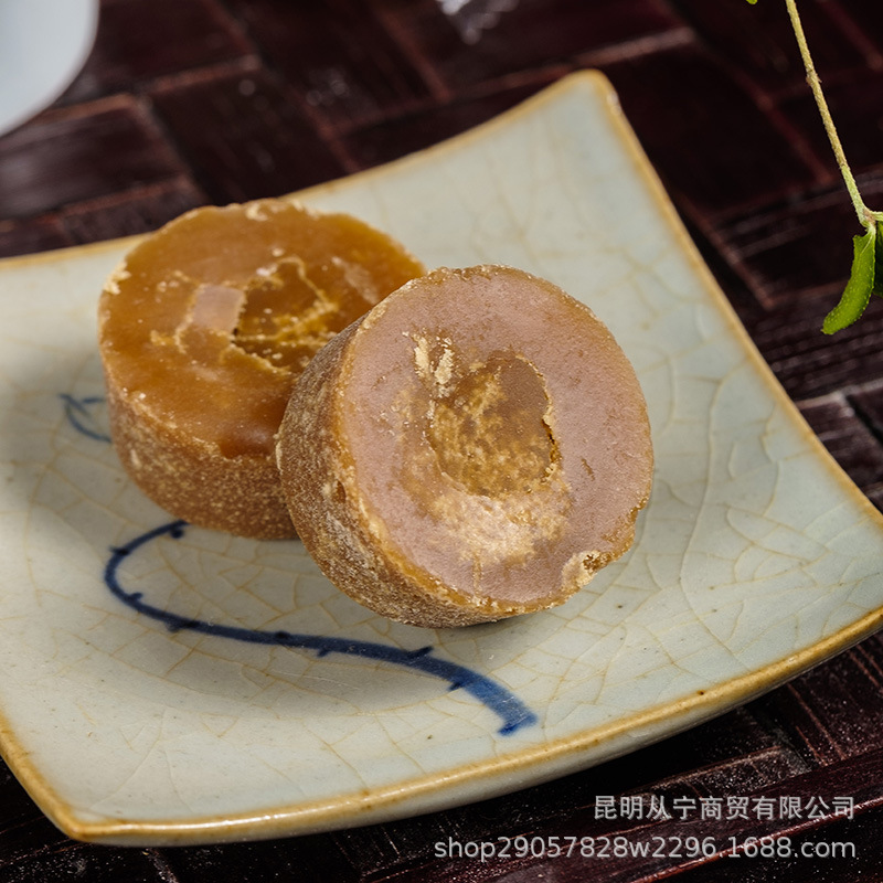 Yunnan Qiaojia Small Bowl Brown Sugar Pure Sugarcane Juice Individually Wrapped Jar 368g specifications