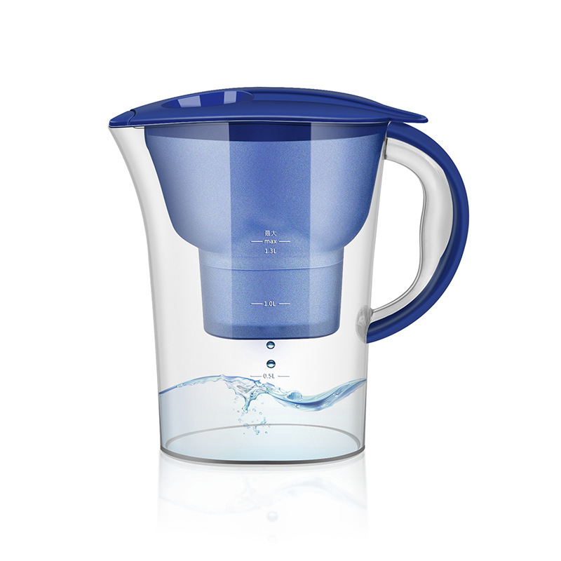 家用饮水净水壶2.5L 自来水过滤器 厨房活性炭高效除氯滤水壶批发