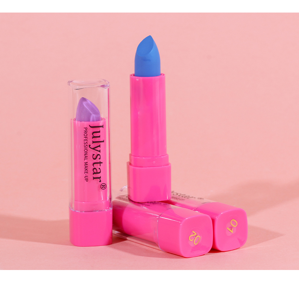 Makeup Halloween Colorless Non stick Cup Black Monochrome Natural and Long lasting Matte Lipstick_voghion.com