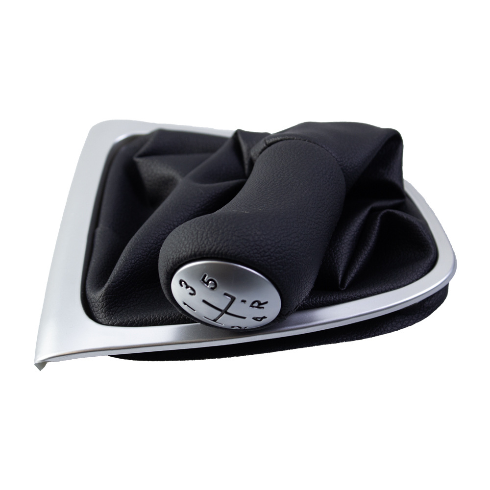 Cross-Border Suitable for Renault Koleos Car Gear Shift Head Shift Handball Dust Cover Gear Handle Universal Leather Stitching Accessories