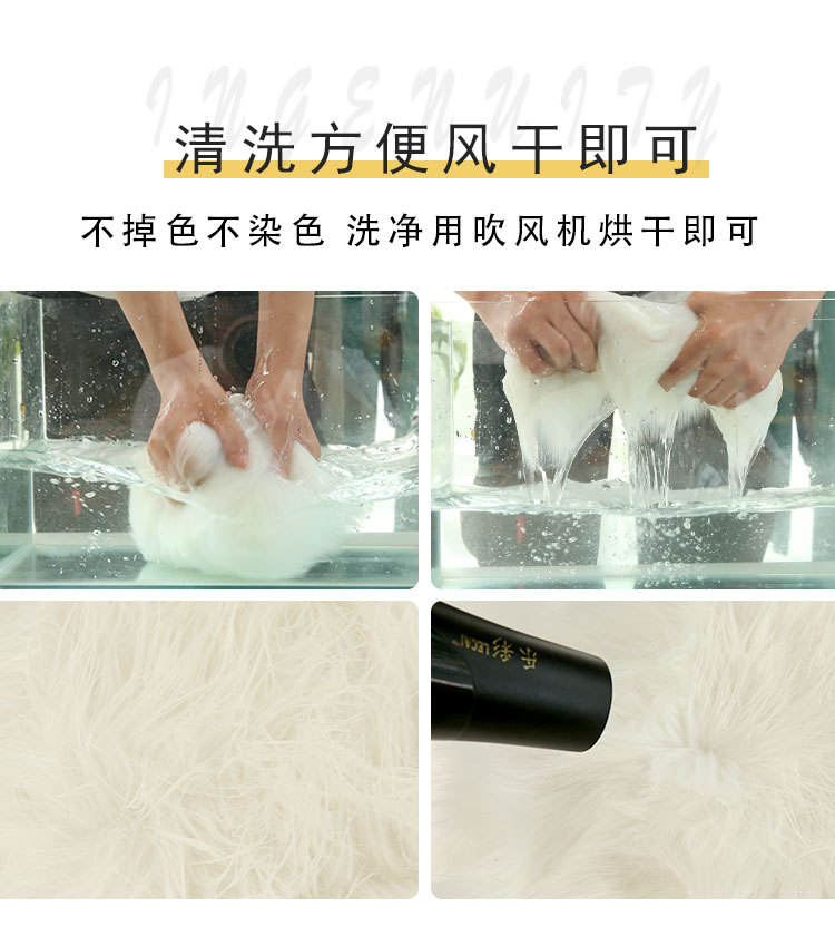 Carpet Door Mat Can Be Cut, Wabi-Sabi Style Carpet, Light Luxury Floor Mat, Silent Tatami Bay Window, Double-Sided Gray-White Carpet