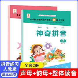 汉语拼音拼读训练一年级声母韵母认读音节字母幼小衔接拼音教材书