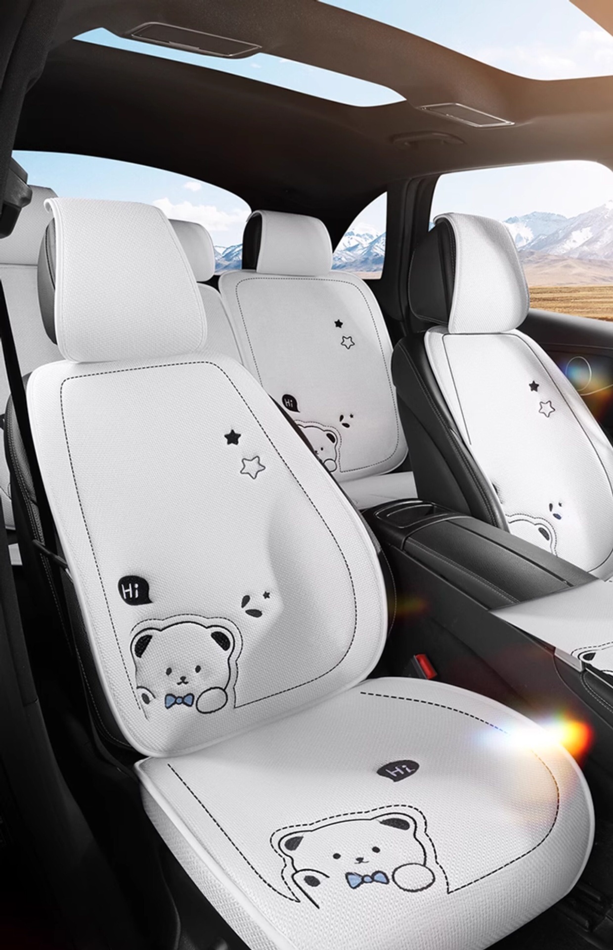 Suitable for 2026 new model car seat cushions, universal seat pads for all seasons, rear seat cushions, seat covers