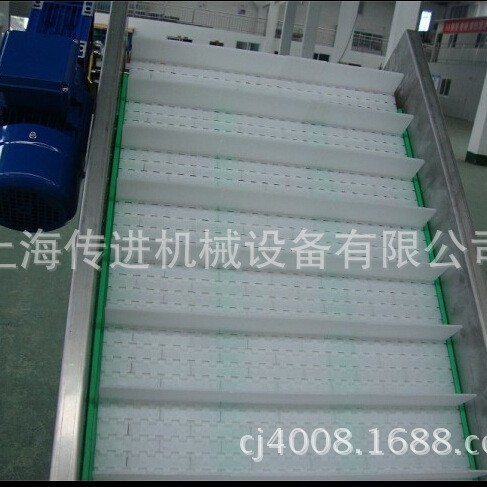 上海传进机械供应OPB网带输送机，葡萄提升机，速冻食品输送线