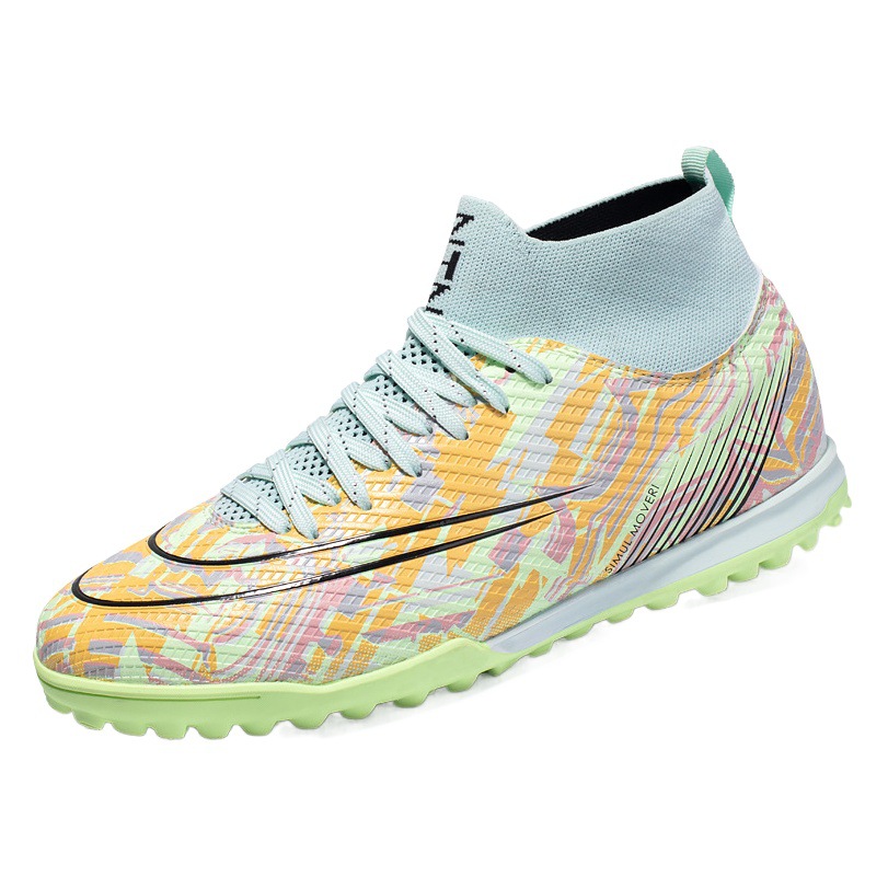 Copa del Mundo entrenamiento para hombres Massey C Luo zapatos de fútbol para hombres uñas rotas AG uñas largas para hombres niños Escuela Primaria estudiante zapatillas de entrenamiento