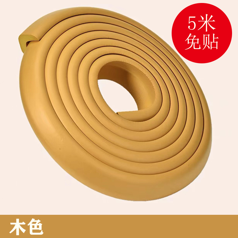 Suministro directo de fábrica tira anticolisión para niños esquina protectora de goma extrusión tira de colisión borde de la esquina de la mesa cubierta de seguridad para niños tira anticolisión