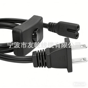 AC ����8��βԴ�����_�P NEMA 1-15P �� IEC320 C7 303�_�P늾�