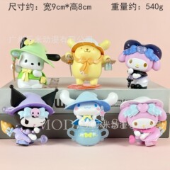 包郵便魔法物語三麗鴎盲箱手作りクロミ美楽ティねじり人形機置物卸売り代発