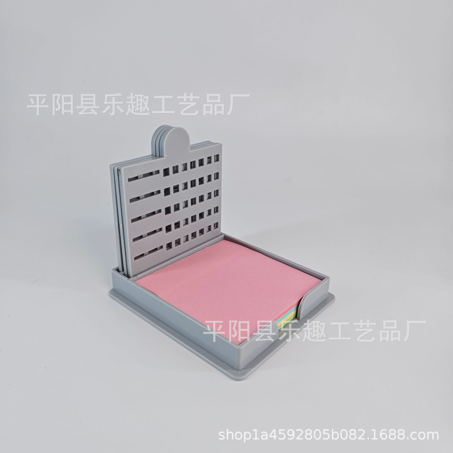 Cross-border Amazon New POST-IT NOTE TEMPLATE Double Plugs Convenience Stick Template Storage Box