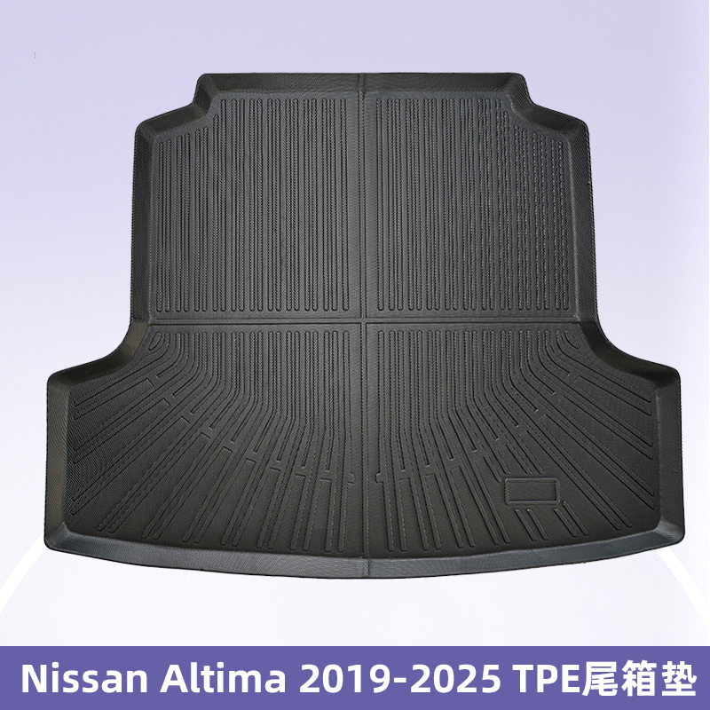 Aplicable a Nissan Altima 2019 - 2025 TPE Foot Pads 3D All Weather Material Backpack Pad