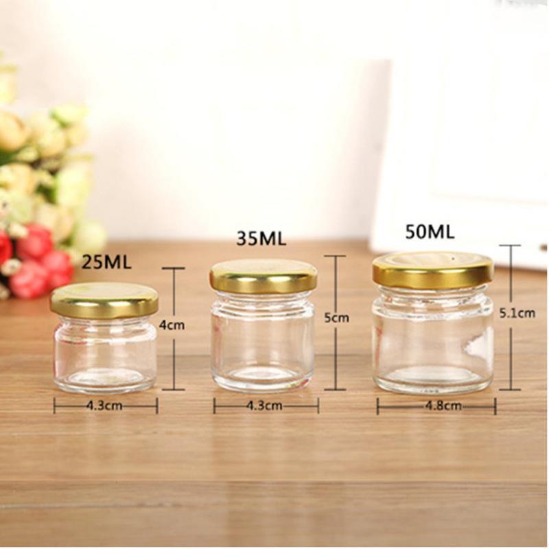 ハニーボトル ハニーボトル 25ml ジャムボトル ハニー包装ボトル ピクルスボトル 缶詰ボトル ゼリーカップ 密封ガラスボトル|undefined
