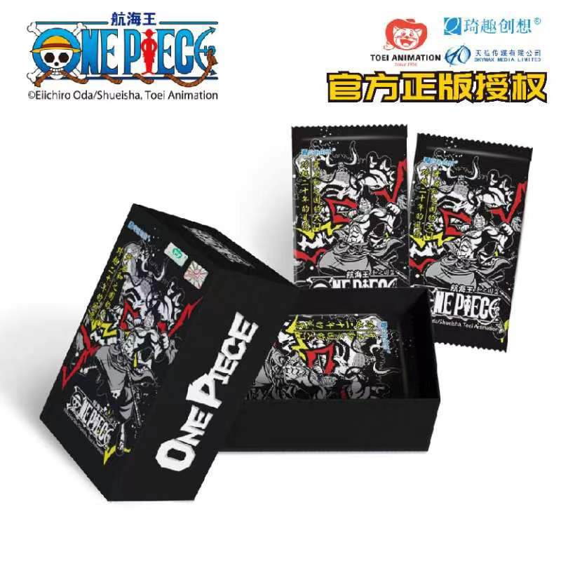 Qiqu Creative One Piece English Version Authentic Anime Collection Cards Luffy Zoro Merchandise Cards One Piece Puzzle Game