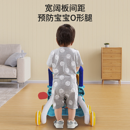 Baby walker stroller children's toys 1 to 3 years old baby standing artifact learning to walk anti-rollover stroller