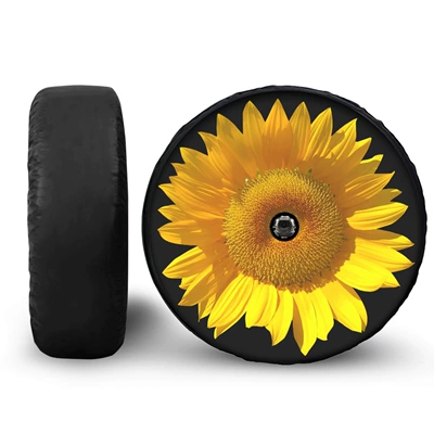 Middle Hole RV Spare Tire Spare wheel cover - 14in-zysfa3411bz11-1