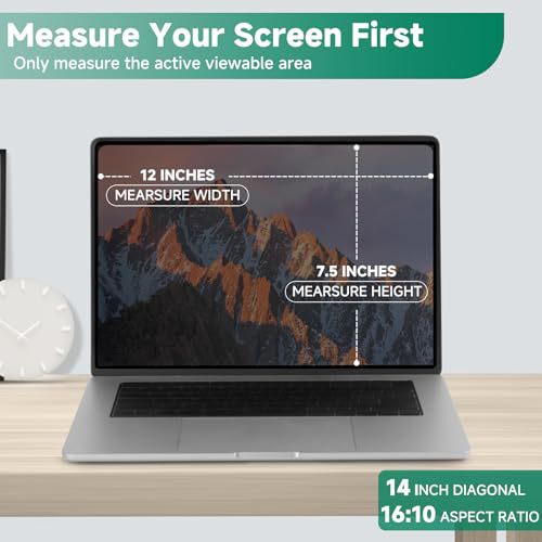 Suitable for Hp Laptops, Anti-Peep and Anti-Blue Light Protective Film, Nano Frame Adhesive/Magnetic Anti-Peep Screen Soft Film Suitable for Hp Laptops, Anti-Peep and Anti-Blue Light Protective Film, Nano Frame Adhesive/Magnetic Anti-Peep Screen Soft Film