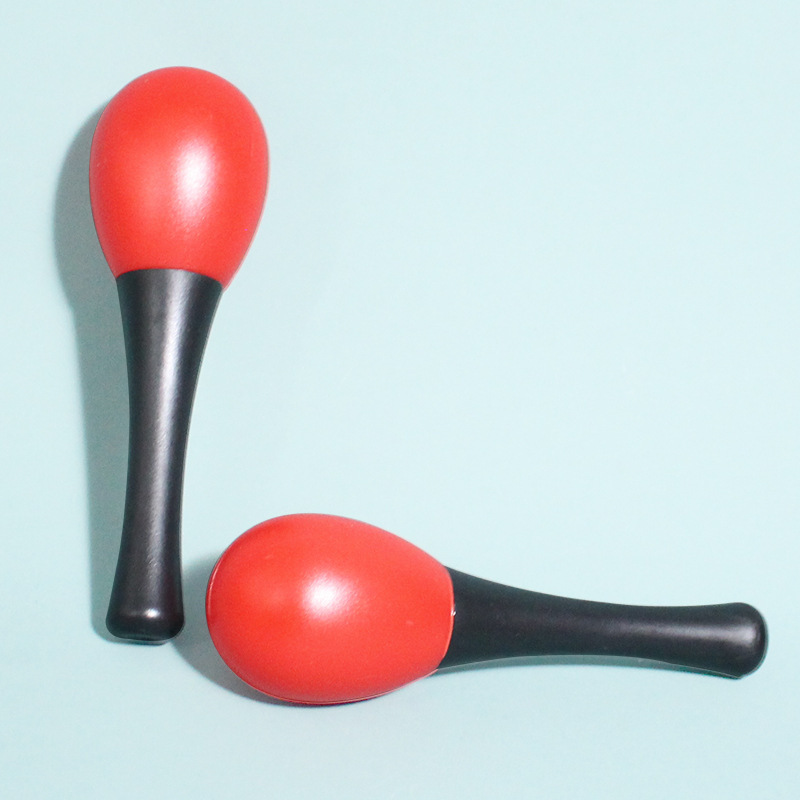 Jardín de infantes educación temprana martillo de arena de plástico juguetes para niños mano percussión bola de arena agarrar instrumentos auditivos al por mayor