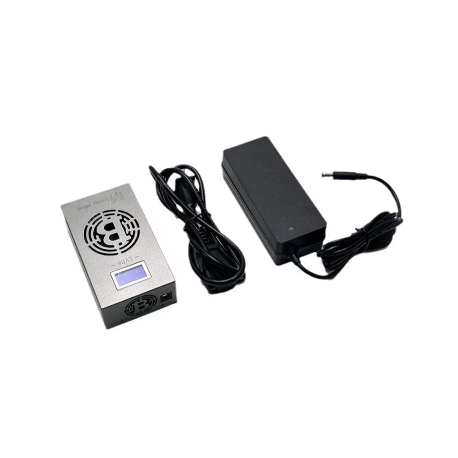 Lucky Miner LV06 Home Quiet Miner 500G Hash Rate 15W Power Consumption Big Pudding Lottery Machine