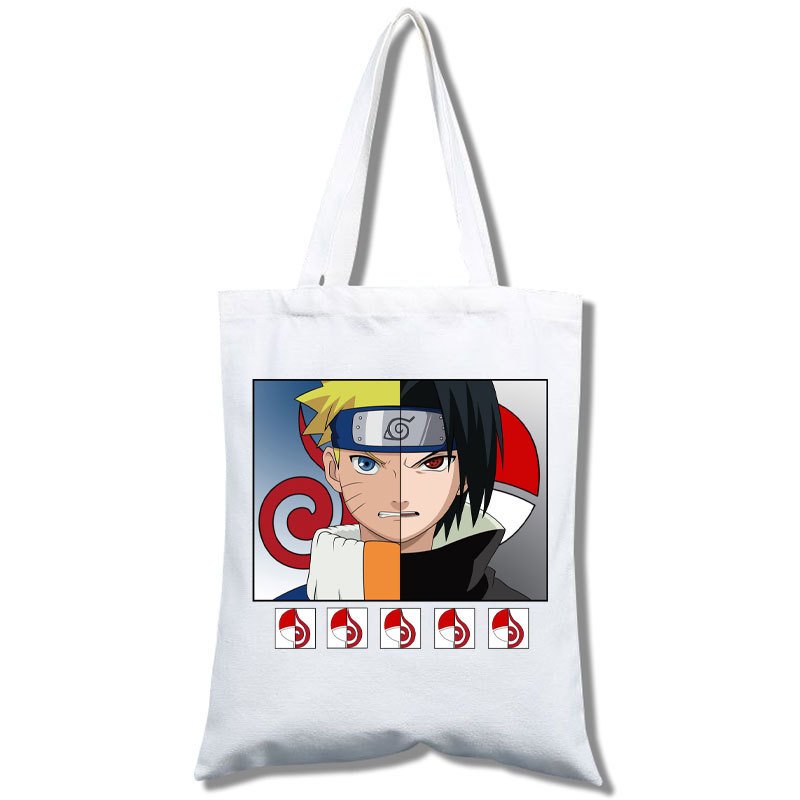 火影忍者 帆布袋手提袋跨境外贸一件代发支持周边产品帆布袋广州