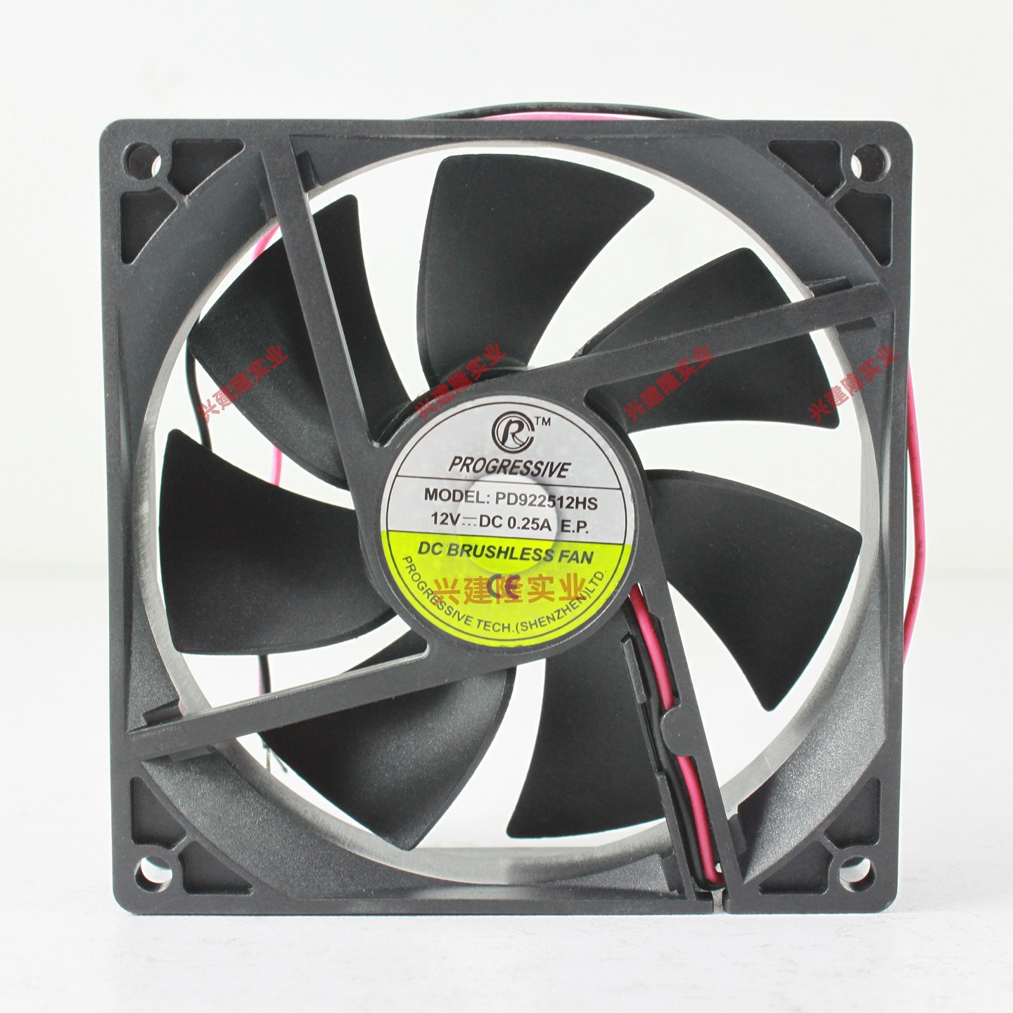 9225ֱ��ɢ�ȷ���DC12V��ת�ٴ����PD922512XB-01