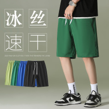 夏季休闲裤 运动短裤男士 宽松百搭潮流多色五分裤 透气篮球裤青