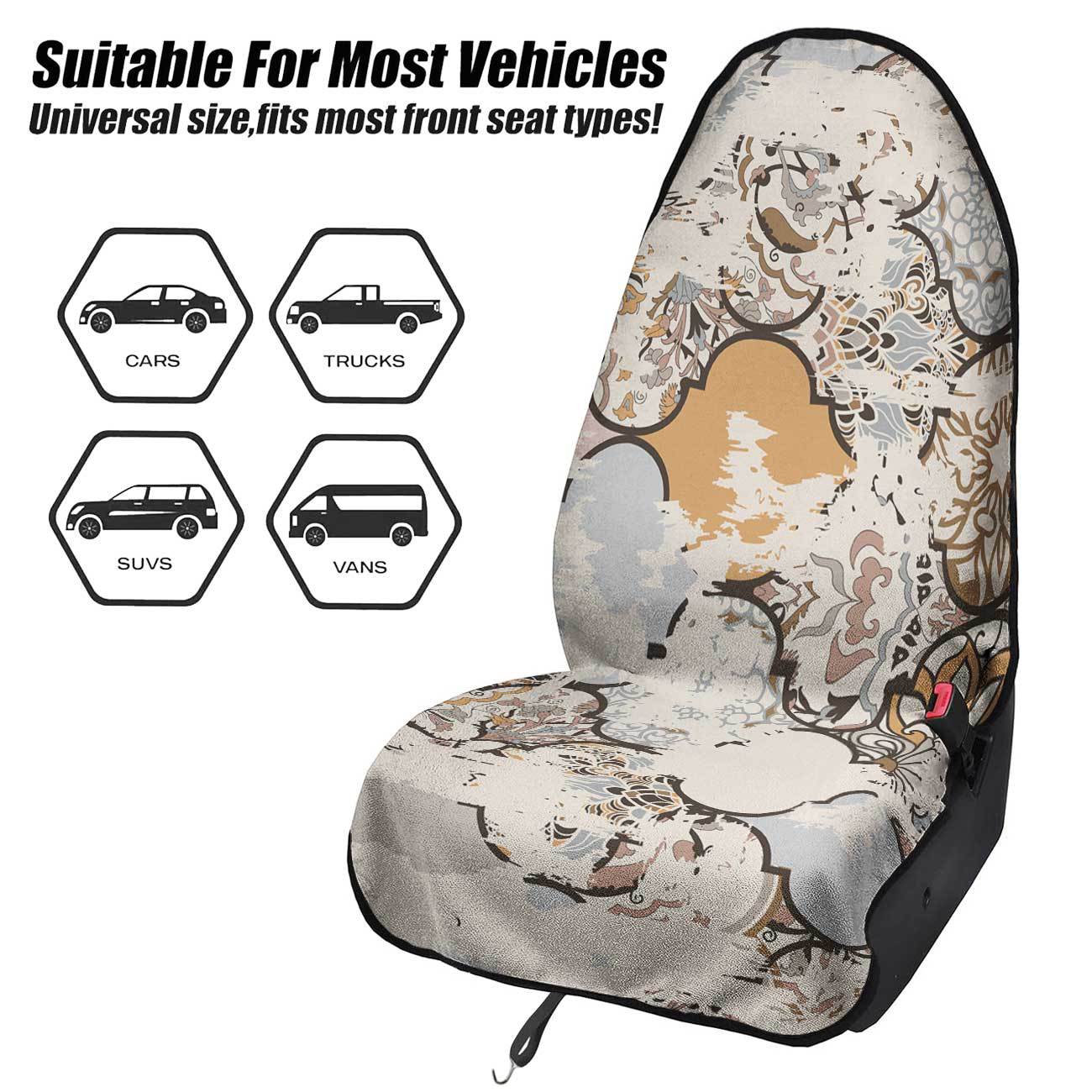 Car seat towel cover front seat protector suitable for gym and exercise, universal for all seasons, car use 76