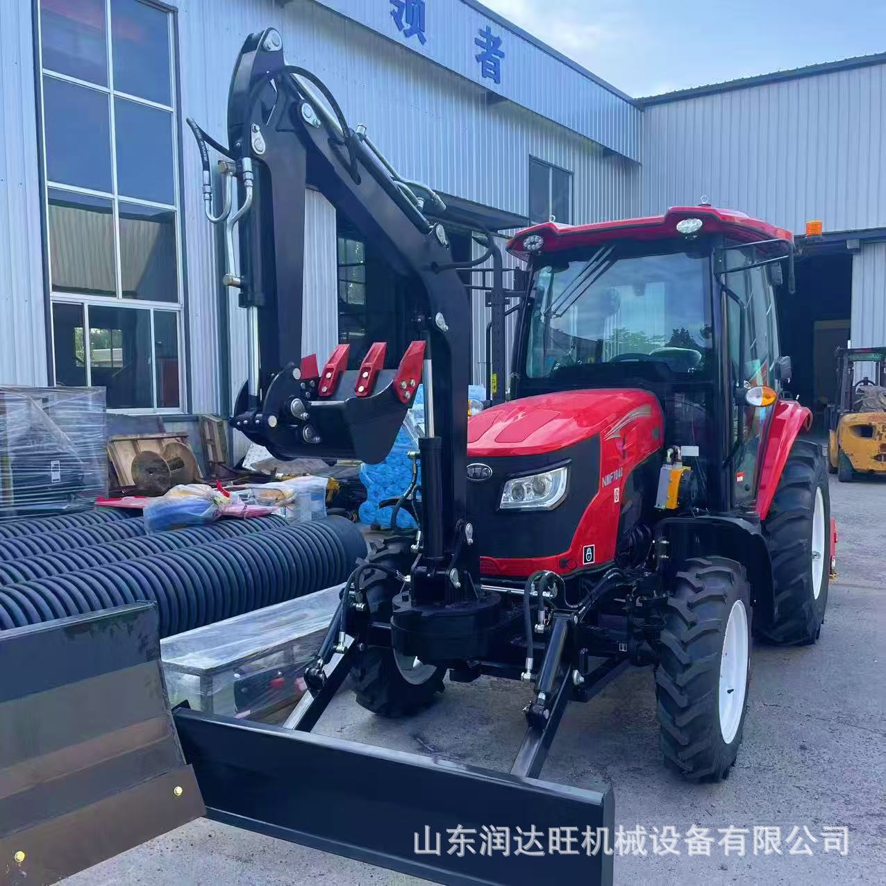 全新NMF704东方红四轮拖拉机 高性价比强压入土旋耕拖拉机