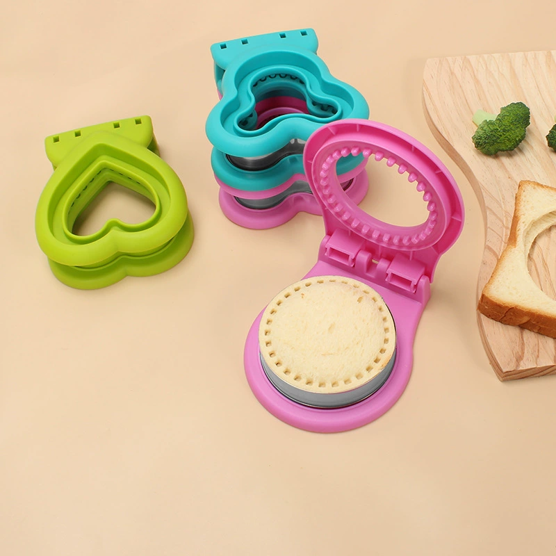 Форма для сэндвичей, карманная пресс-форма для хлеба, инструмент для выпечки, форма для формирования и герметизации кромки тостового хлеба с защитой для рук