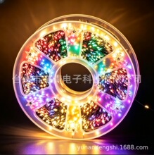铜线灯圣诞树灯鞭炮灯圣诞彩灯LED灯串庭院装饰露营户外氛围灯带