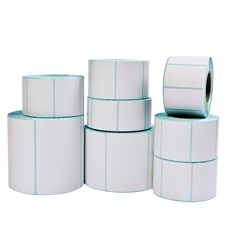 Thermal label paper, self-adhesive blank paper, supermarket printing paper, express printing paper 100806050403020