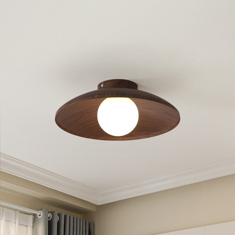 Quiet style aisle Corridor light ceiling light entrance door hall light retro bed & breakfast solid wood cloakroom balcony lamp