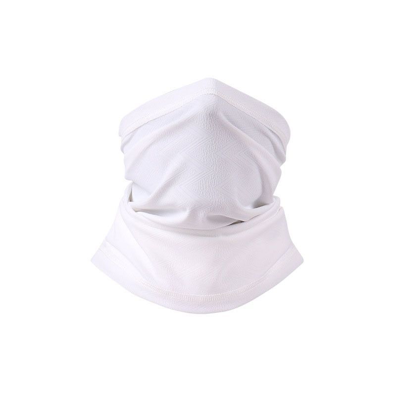 아이스 실크 마스크 화이트 프리 사이즈