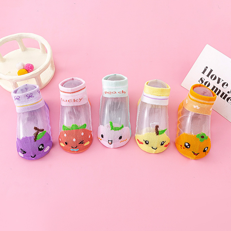 과일 아기 (유리 실크)